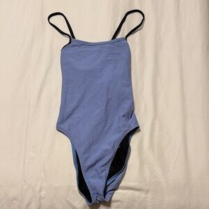 Jolyn Women's Blue & Black One-Piece Swimsuit - Melbin Size 28